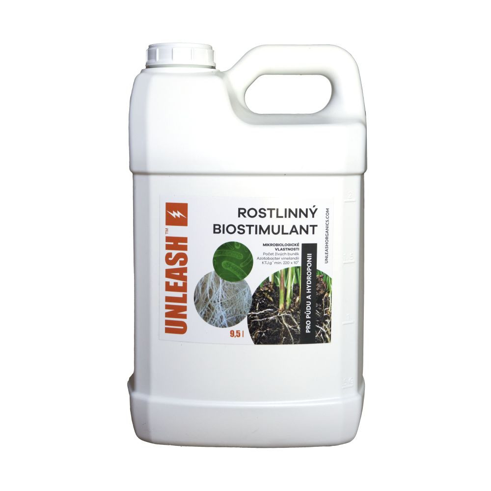 Aquabella Organics Unleash 9.46 l (2.5G), rostlinný biostimulant